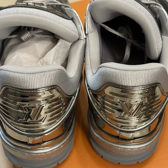 COPY - RARE Louis Vuitton Mirror Trainer Sneakers Size 11 - Picture 4 of 9